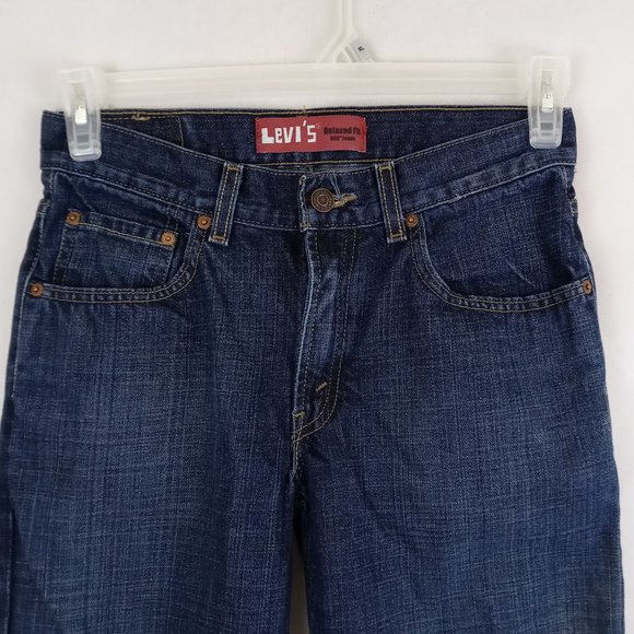 Levi 550 Relaced Fit Washed Out Jeans 28/28 - Picture 6 of 10